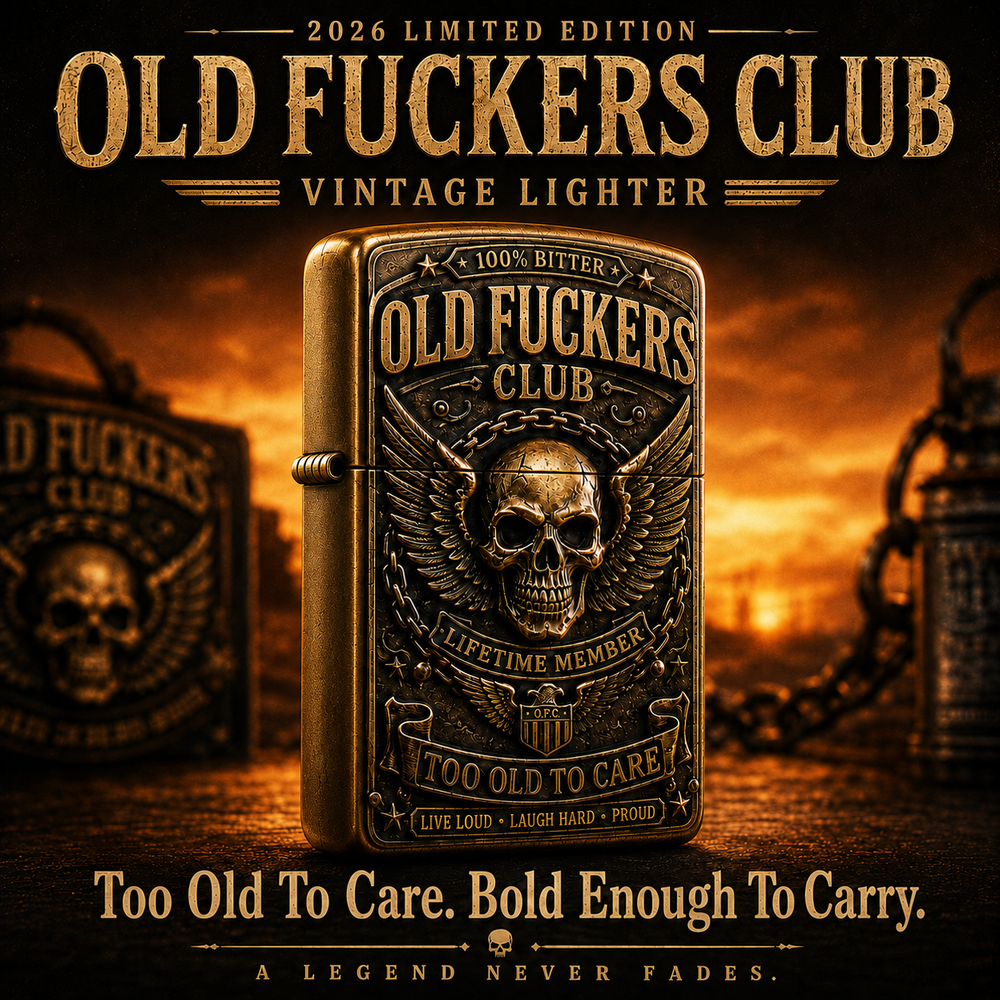 One Old Fuckers Club vintage lighter
