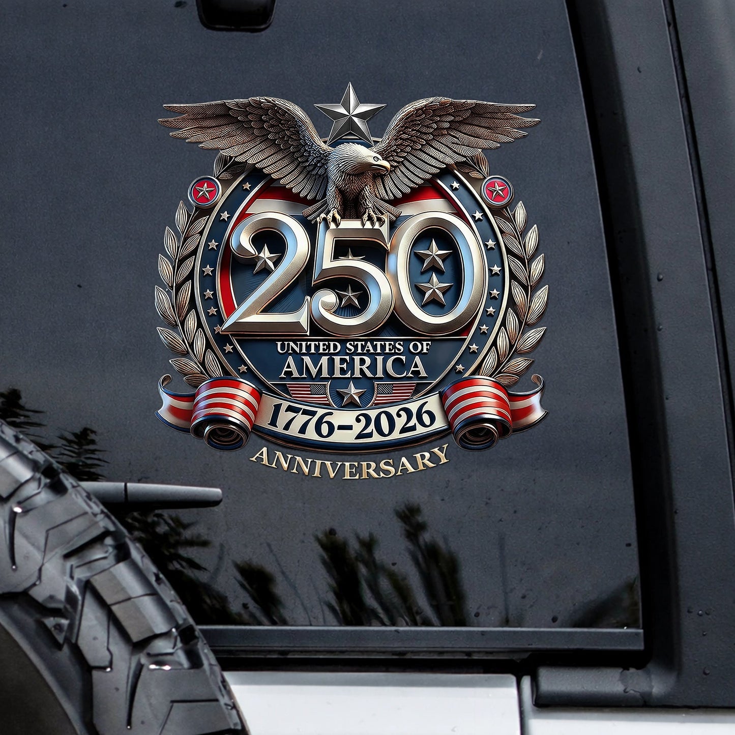 🔥 LIMITED TIME OFFER - Flag Fighter Jet High Quality UV DTF 3D Decal