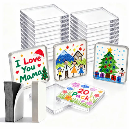 DIY Acrylic Photo Fridge Magnet Kit