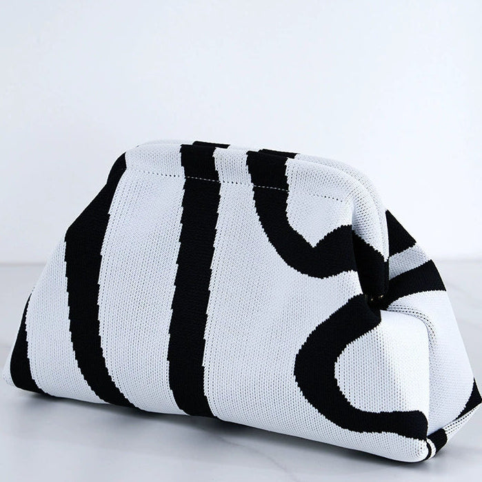Soft Textured Cloud Clutch