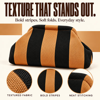 Soft Textured Cloud Clutch