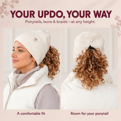 Magnetic Ponytail Beanie