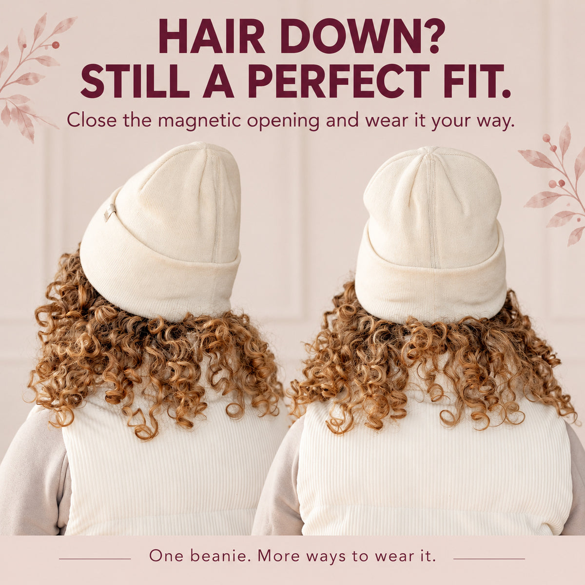 Magnetic Ponytail Beanie