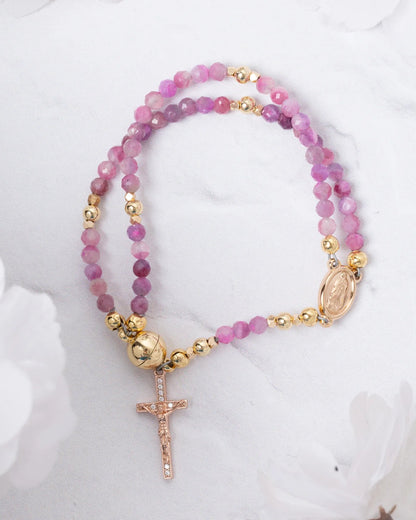 🔥 49% OFF - ✝️Handcrafted rosary bracelets📿