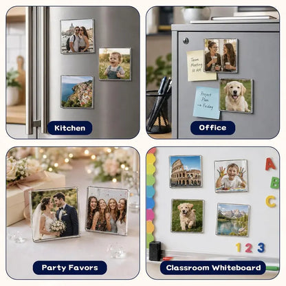 DIY Acrylic Photo Fridge Magnet Kit