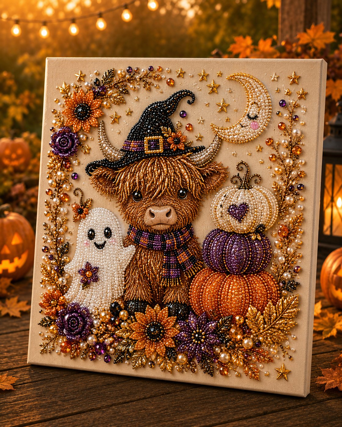 👻 Halloween Ghost Pearl Art DIY Kit - BUY 2 FREE SHIPPING