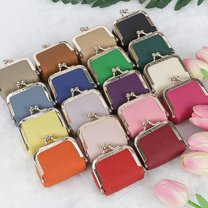 Mini Leather Coin & Jewelry Purse