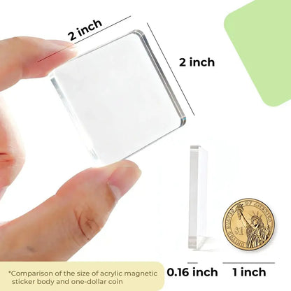 DIY Acrylic Photo Fridge Magnet Kit