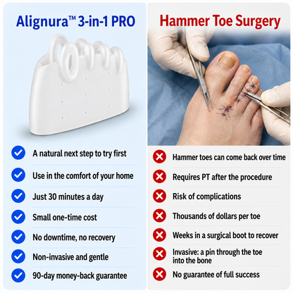 3-in-1 PRO TOE STRAIGHTENERS