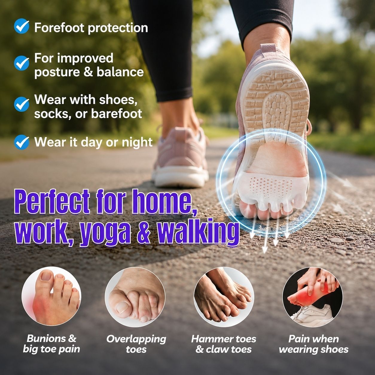 3-in-1 PRO TOE STRAIGHTENERS