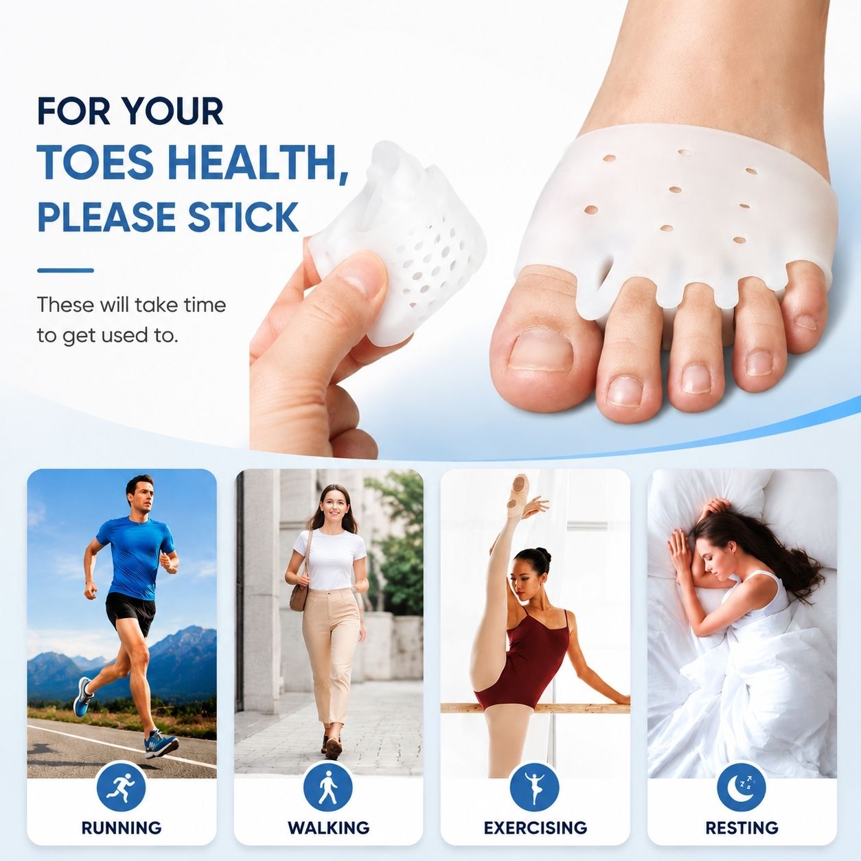 3-in-1 PRO TOE STRAIGHTENERS