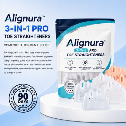 3-in-1 PRO TOE STRAIGHTENERS