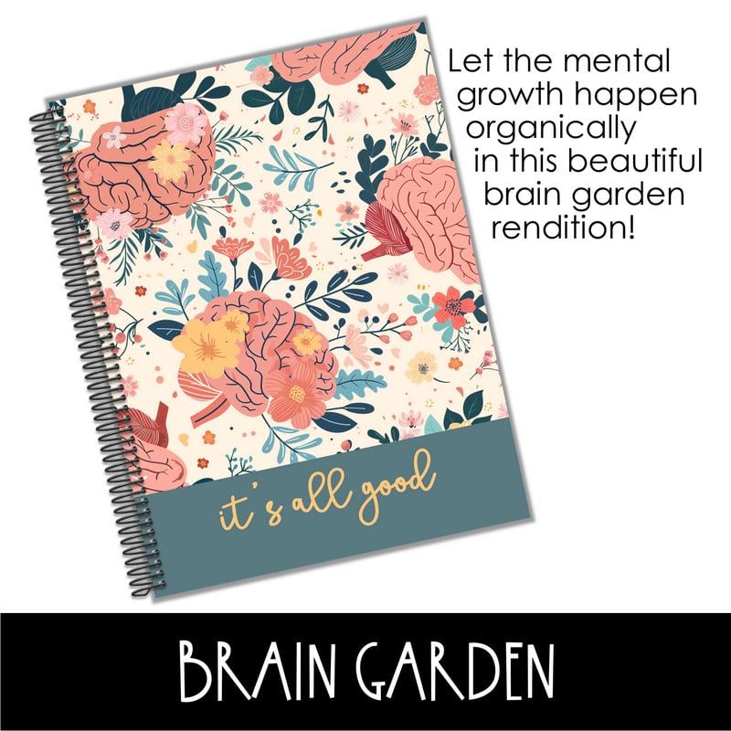 🔥💚 Mental Health Mood Journal – Your Daily Self-Care Companion ✨