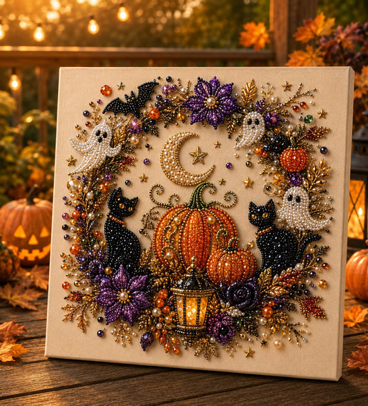 👻 Halloween Ghost Pearl Art DIY Kit - BUY 2 GET 1 FREE