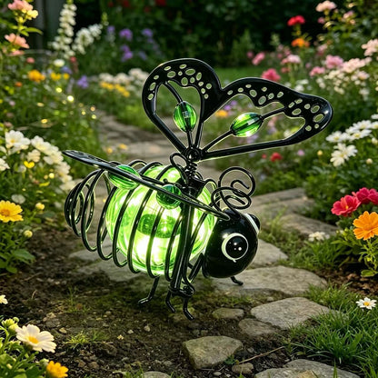 🌙🍃🪴 LIMITED-TIME 50% OFF! Hanging Solar Bee Light – Warm Amber Glow. Flicker-Free. Perfect for Garden Parties. Camping. or Kids' Rooms – Spread Joy Day and Night 🌞🌜