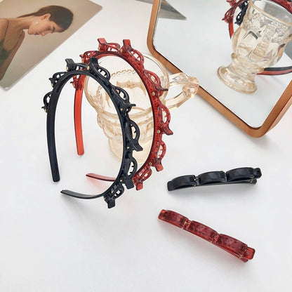 Built-In Clip Styling Headband