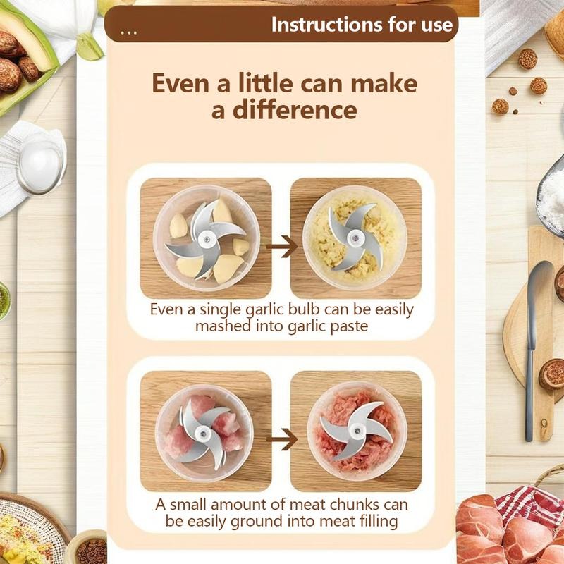 Portable mini chopper product view