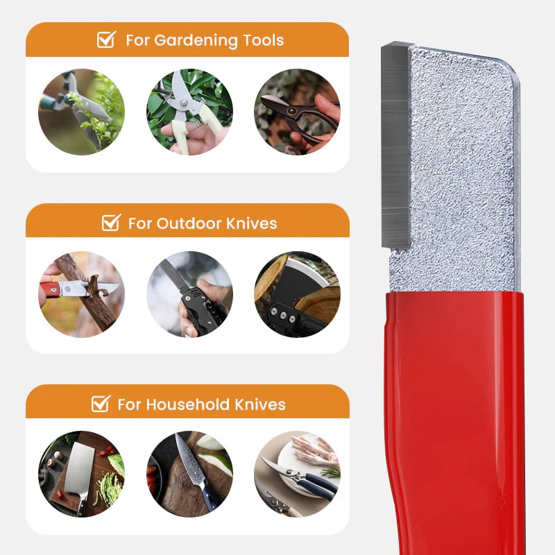 Outdoor Portable Dual-purpose Whetstone