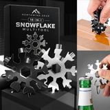 Viral 18‑in‑1 Snowflake Multi‑tool Stainless Steel Portable Wrench ❄️