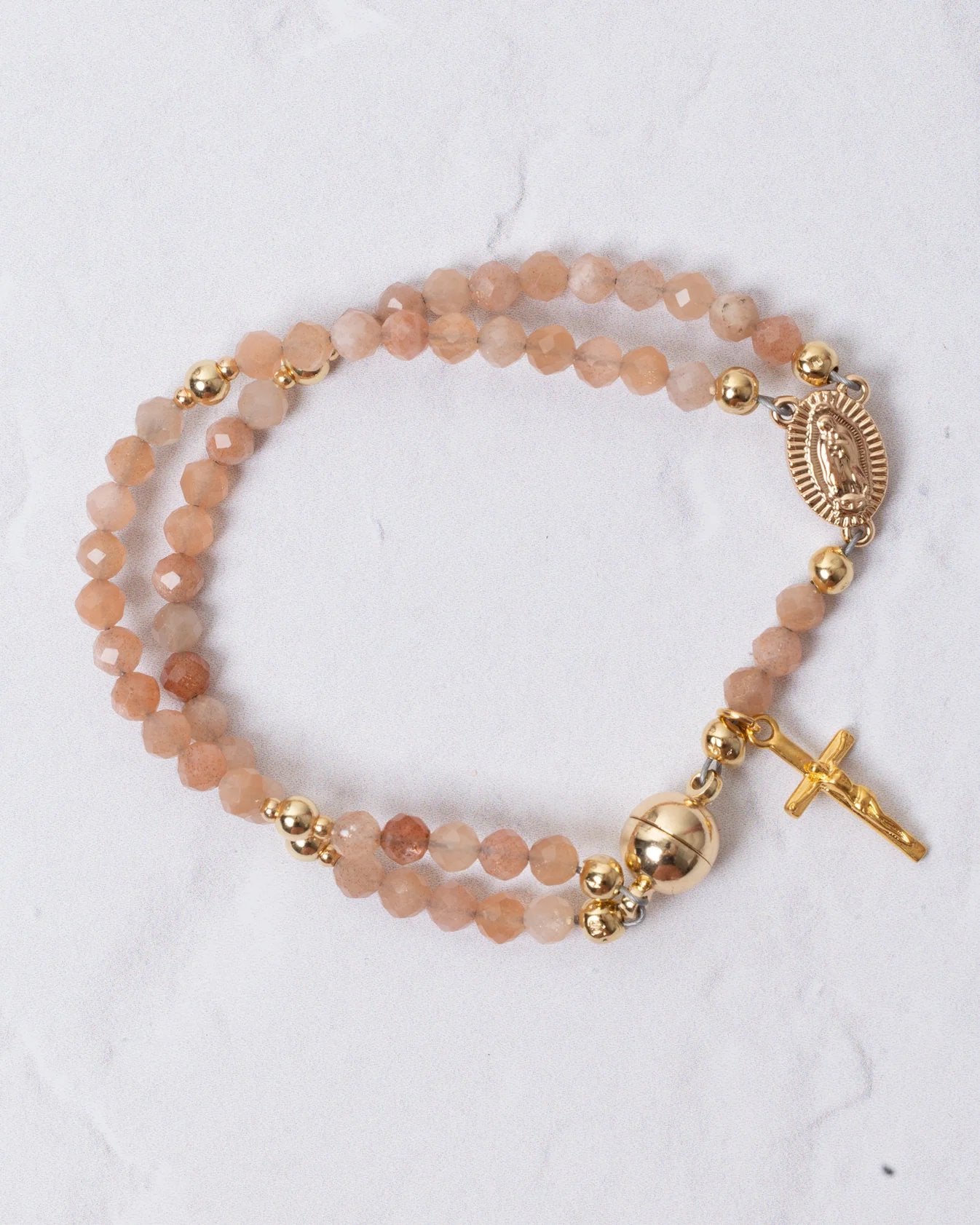 🔥 49% OFF - ✝️Handcrafted rosary bracelets📿