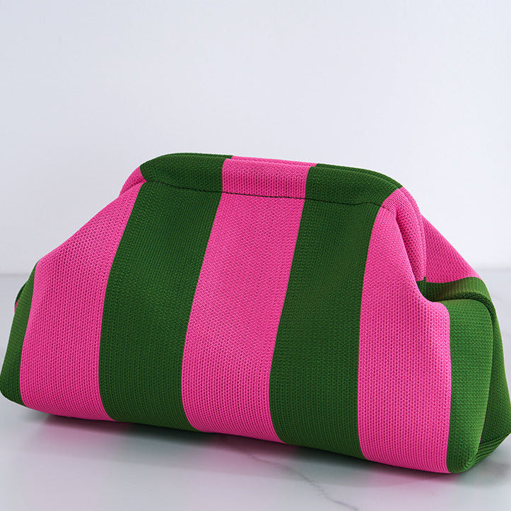 Soft Textured Cloud Clutch