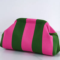 Pink & Green Stripes