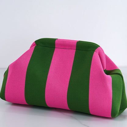 Soft Textured Cloud Clutch