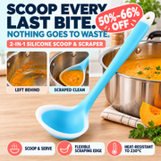 2-in-1 Silicone Scoop & Scraper