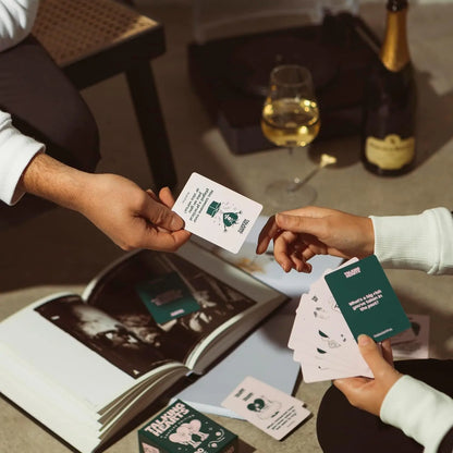Talking Hearts: Couple Card Game For Date Nights & Travel - 200 Questions