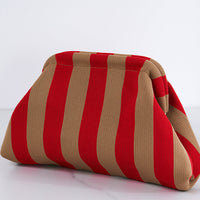 Red & Beige Stripes