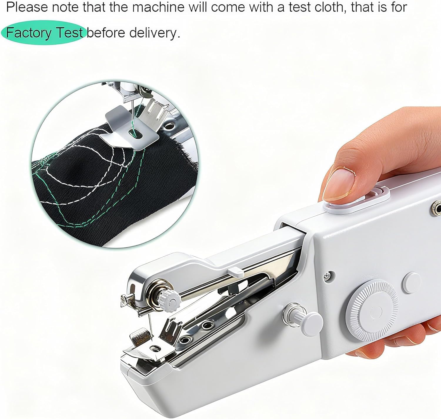 Portable handheld sewing machine M-2