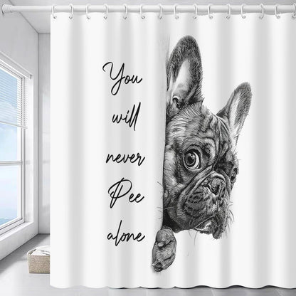 Are You Pooping? Donkey Shower Curtain