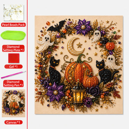 👻 Halloween Ghost Pearl Art DIY Kit - BUY 2 FREE SHIPPING