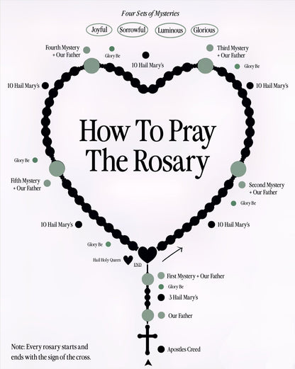 🔥 49% OFF - ✝️Handcrafted rosary bracelets📿