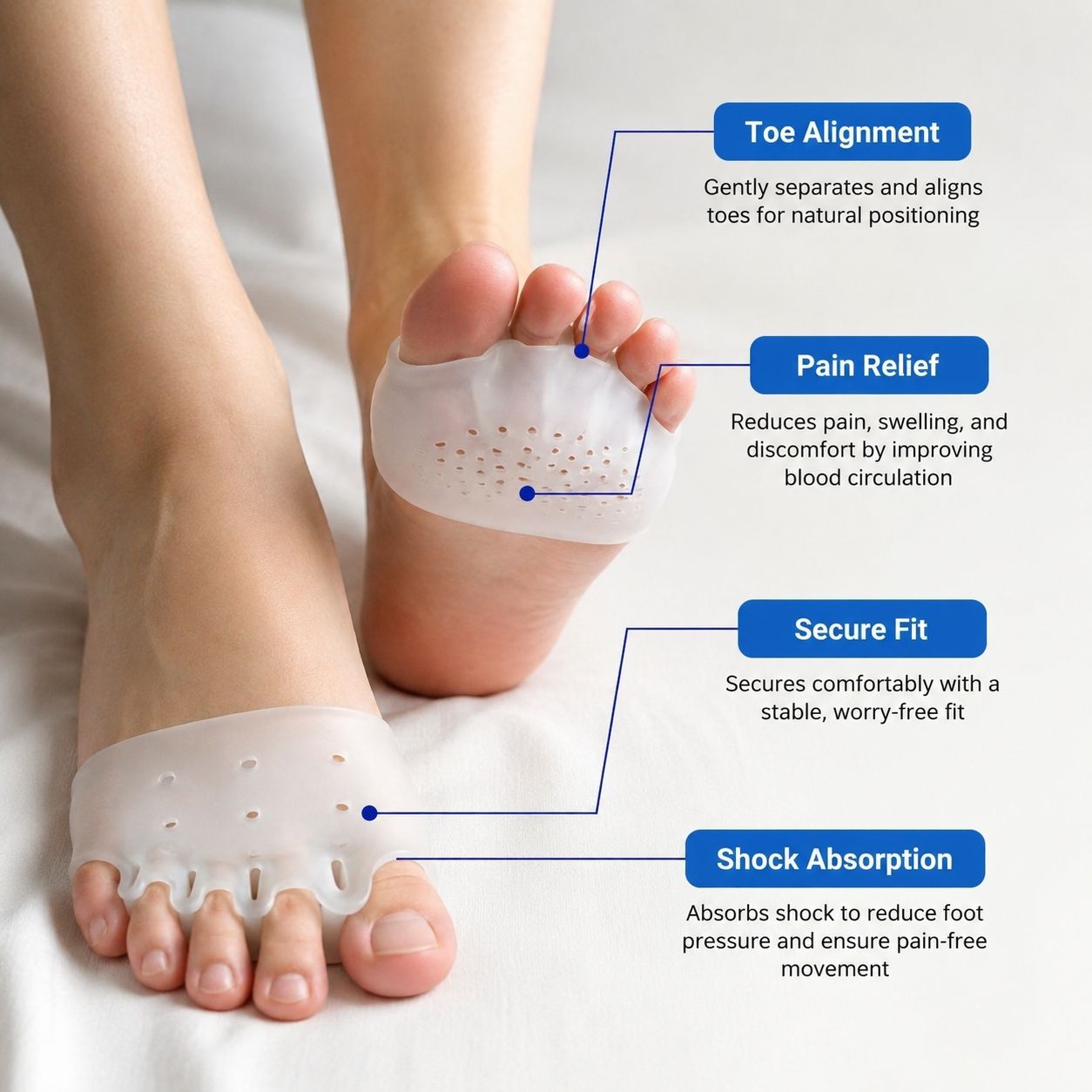 3-in-1 PRO TOE STRAIGHTENERS