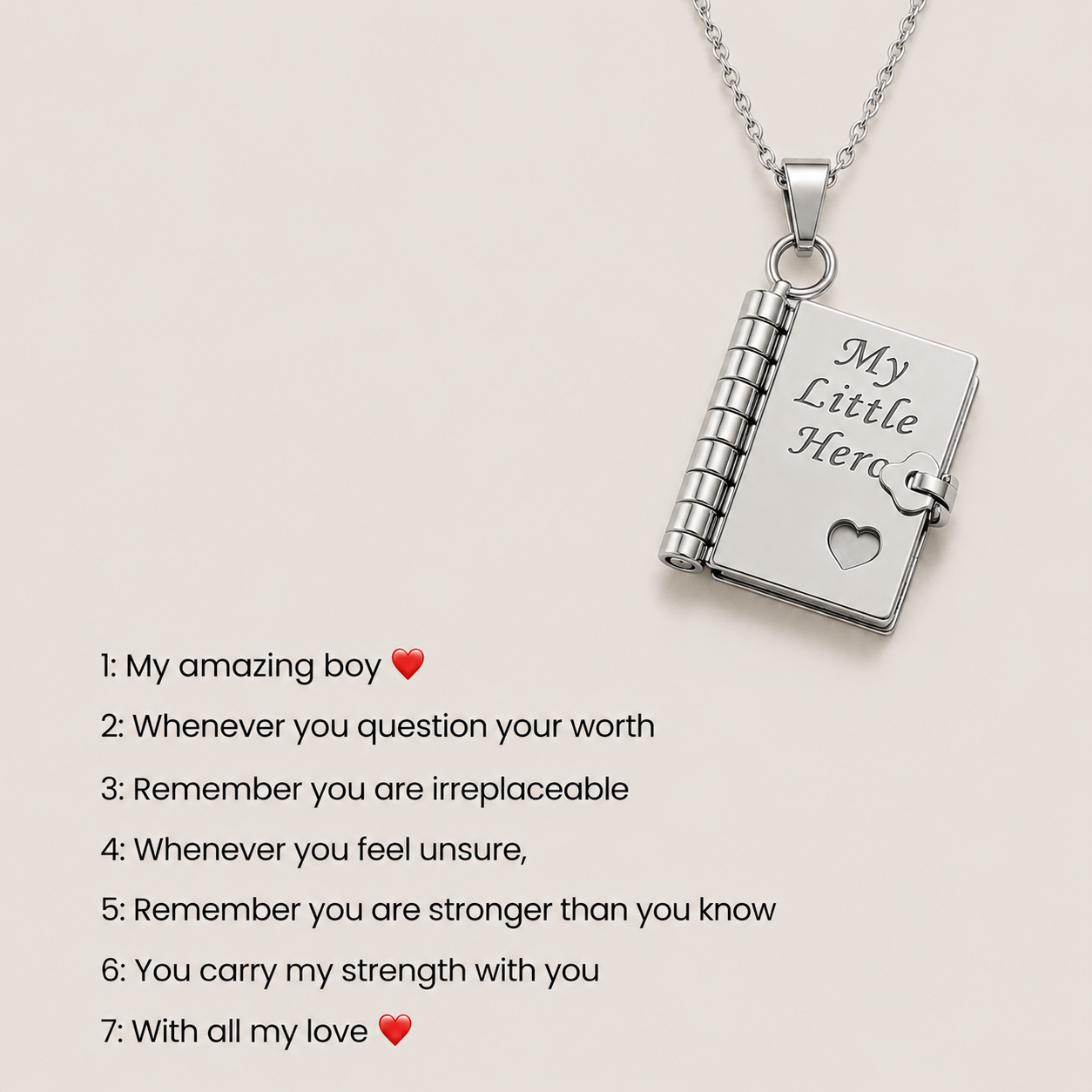 Hidden Letter Necklace