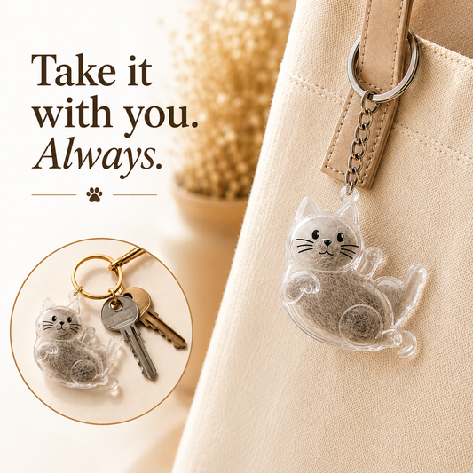 Personalized cat keepsake