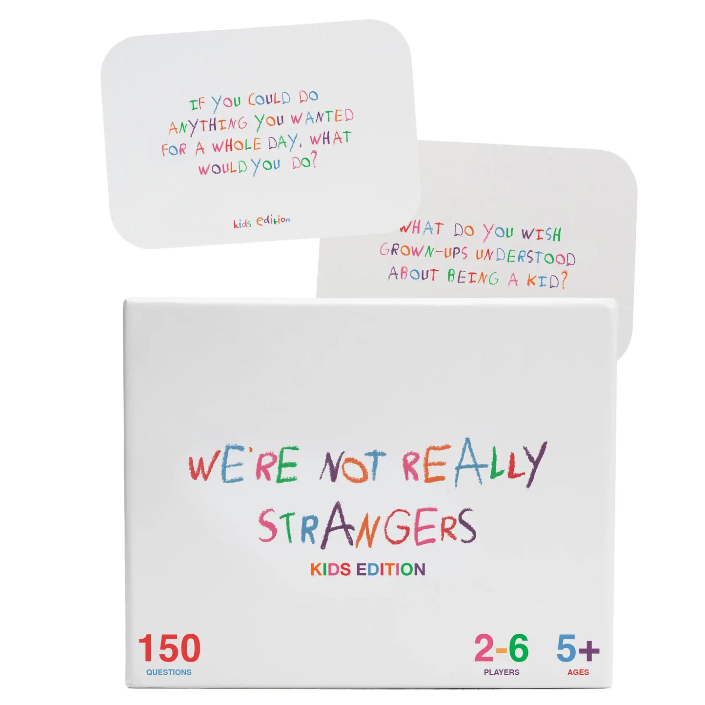 We're Not Really Strangers Kids Edition - 150 Conversation & Activity Cards for Kids, Adults, & Teens