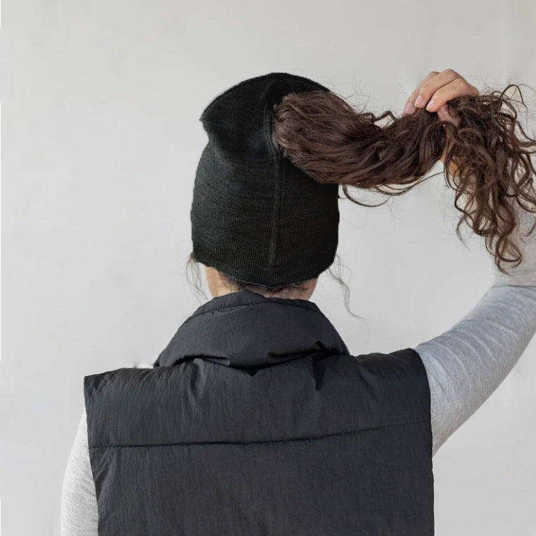 Magnetic Ponytail Beanie