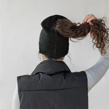 Magnetic Ponytail Beanie