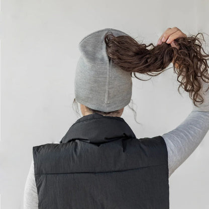 Magnetic Ponytail Beanie