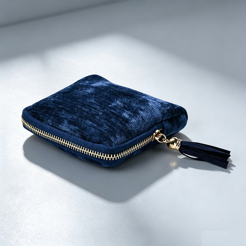 5-Compartment Travel Jewelry Pouch