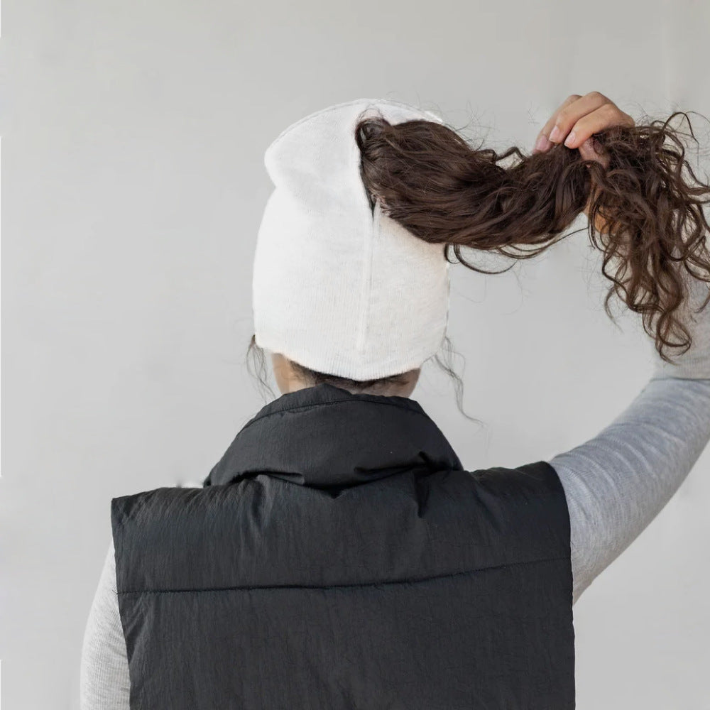 Magnetic Ponytail Beanie