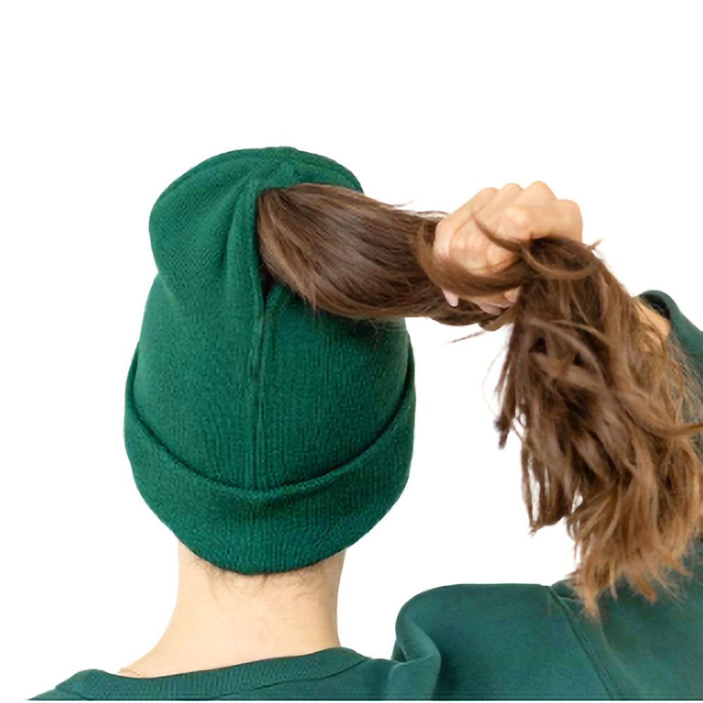 Magnetic Ponytail Beanie