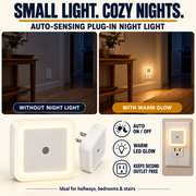 Dusk-to-Dawn Plug-In Night Lights – 6 Pack
