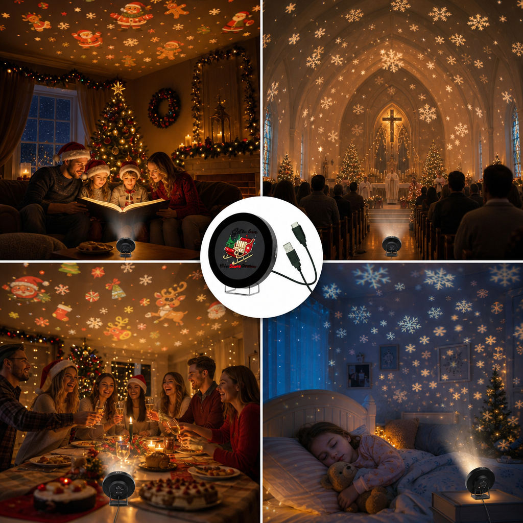 Christmas light projector 7
