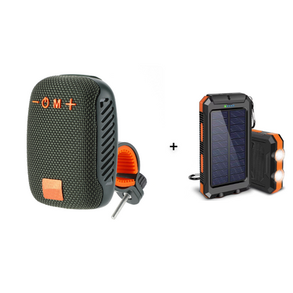 🥳2026 HOT SALE🥳💞50K+ SOLD!🎶 Waterproof Bicycle Bluetooth Speaker with Mounting Bracket