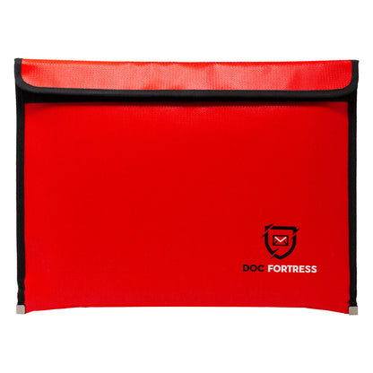 DocFortress Fire & Water Resistant Document/Money Safe Storage Bag