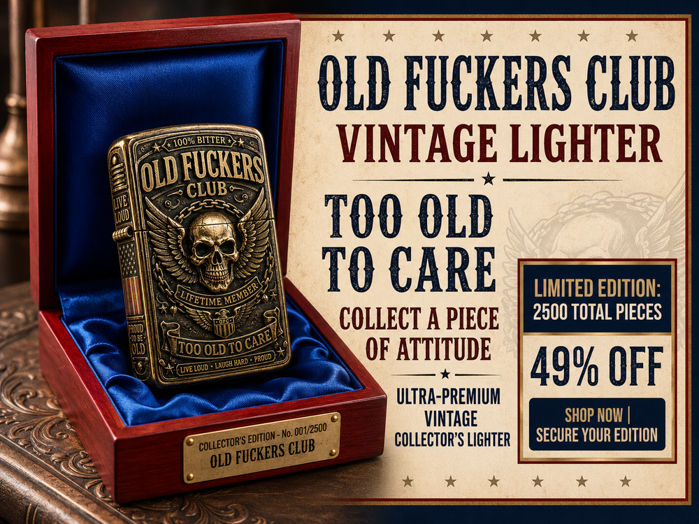 Old Fuckers Club lighter multi-pack bundle