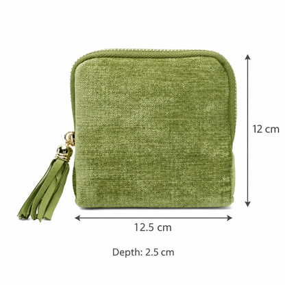 5-Compartment Travel Jewelry Pouch